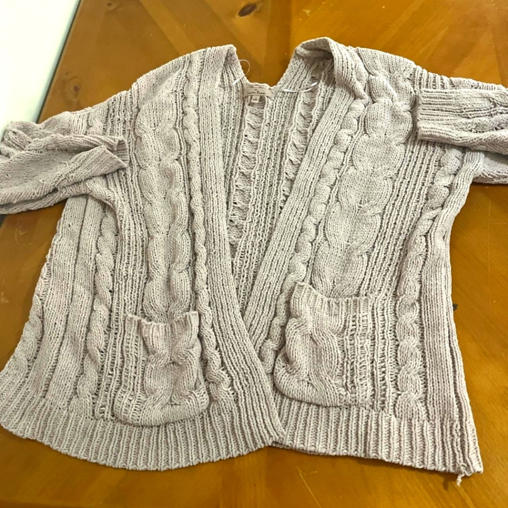 Oversized Knit Cardigan size L